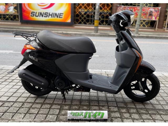 スズキ レッツ5 50 ブラック 50cc 良栄モータース 疑義車 中古車のため 保証付 1ヶ月 沖縄のバイク情報 クロスバイク