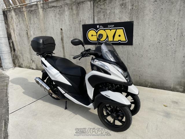 ヤマハ トリシティ・白・155cc・ゴヤオート 那覇店・3,044km・保証付・3ヶ月 | 沖縄のバイク情報 - クロスバイク