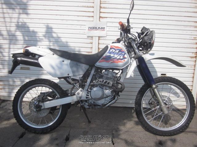 ホンダ Xr250 Baja 白 250cc 照屋オートショップ 疑義車 メーター液晶焼けで見えません 保証付 1ヶ月 沖縄のバイク情報 クロスバイク