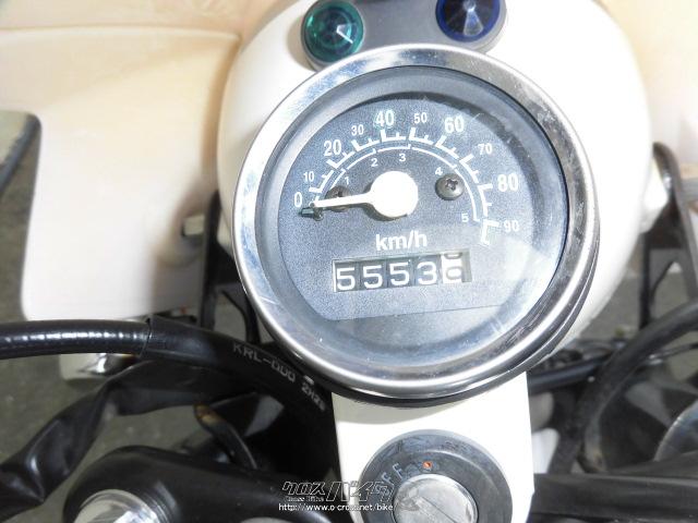 ホンダ エイプ100・白・100cc・サイクルグッズスピード・減算車