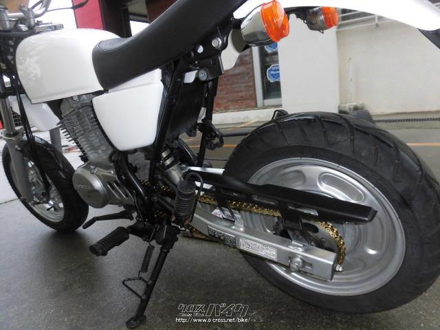 ホンダ エイプ100 白 100cc サイクルグッズスピード 減算車 単位不足のため 保証付 1ヶ月 沖縄のバイク情報 クロスバイク