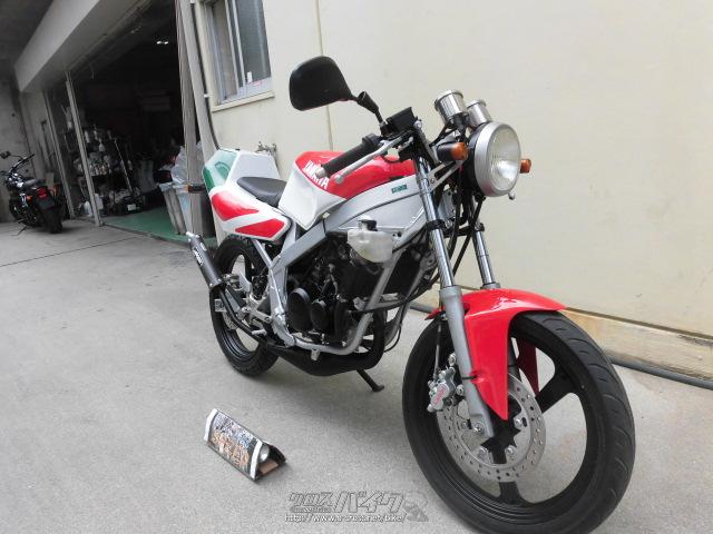 ヤマハ TZR50 TDR80エンジンスワップ車・白II・80cc・サイクルグッズスピード・減算車(エンジン乗せ換えのため)・保証無  沖縄のバイク情報 クロスバイク