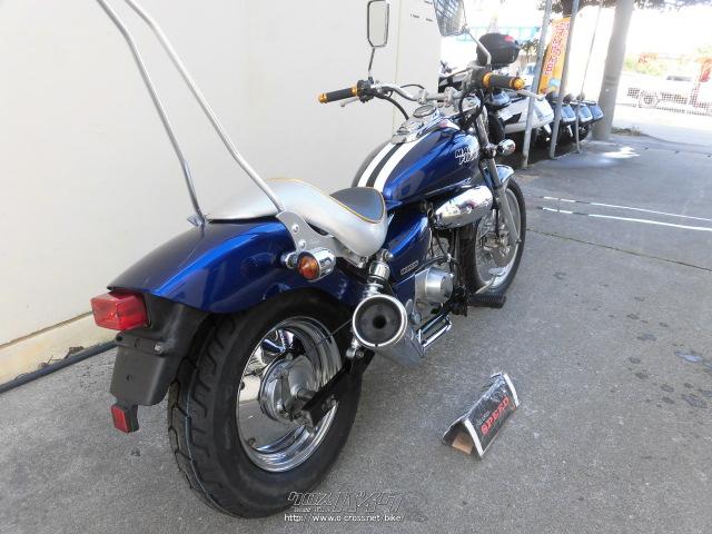 ホンダ マグナ50 セル付き4速ミッションです 青 50cc サイクルグッズスピード 疑義車 エンジン乗せ換えのため 保証付 1ヶ月 沖縄のバイク情報 クロスバイク