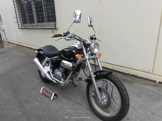 ホンダ マグナ50 本格アメリカン50cc ブラック 50cc サイクルグッズスピード 17 735km 保証付 1ヶ月 沖縄のバイク情報 クロスバイク