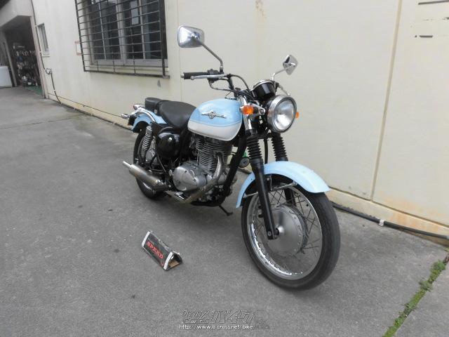 カワサキ エストレア 250 カスタム 水色 250cc サイクルグッズスピード 12 546km 保証付 1ヶ月 沖縄のバイク情報 クロス バイク