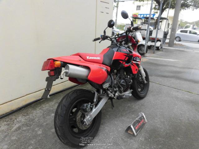 カワサキ KSR50 -I・1998(H10)初度登録(届出)年・赤II・50cc・サイクルグッズスピード・8,943km・保証無 |  沖縄のバイク情報 - クロスバイク