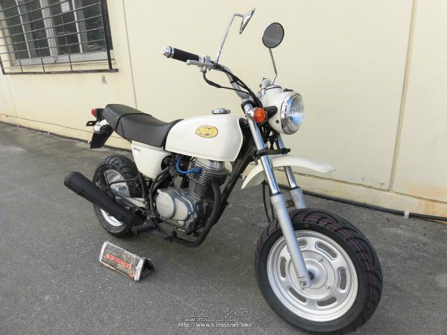 ホンダ エイプ100・2002(H14)初度登録(届出)年・白・100cc・サイクルグッズスピード・減算車(単位不足の為)・保証付・1ヶ月 |  沖縄のバイク情報 - クロスバイク