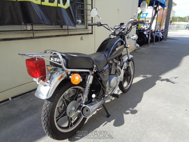 スズキ GN125 GN125H キャブ車・ブラック・125cc・サイクルグッズスピード・7,872km・保証付・1ヶ月 沖縄のバイク情報  クロスバイク