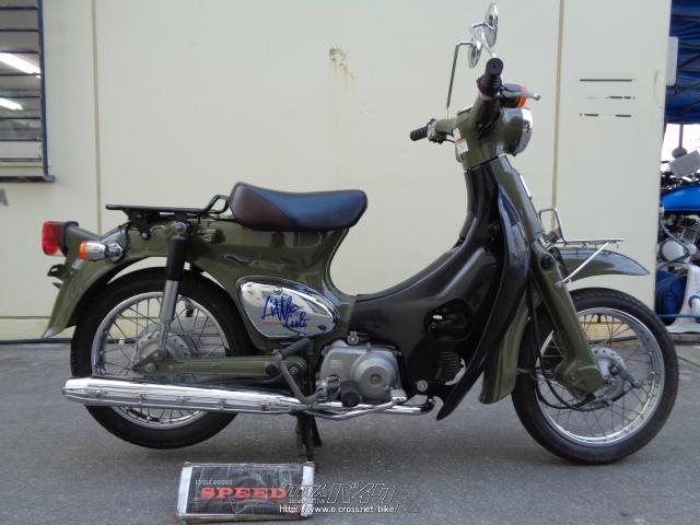 ホンダ リトルカブ 50 セル 00 H12 年式 グリーン 50cc サイクルグッズスピード 13 5km 保証付 1ヶ月 沖縄のバイク情報 クロスバイク