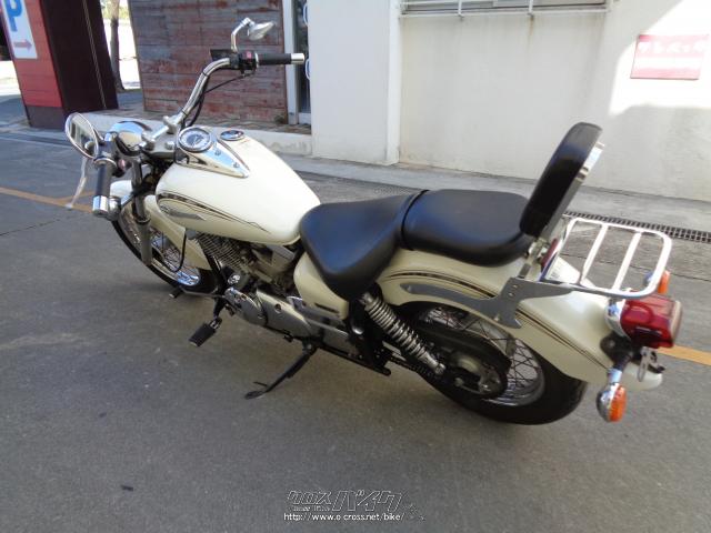 ヤマハ ドラッグスター250・2002(H14)初度登録(届出)年・クリーム・250cc・サイクルグッズスピード・減算車・保証付・1ヶ月 |  沖縄のバイク情報 - クロスバイク