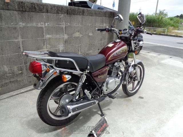 スズキ GN125 3F インジェクションモデル・マルーン・125cc・サイクルグッズスピード・10,850km・保証付・1ヶ月 | 沖縄のバイク情報  - クロスバイク