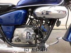 ホンダ マグナ50 カスタムスタイルのド迫力 青 50cc サイクルグッズスピード 17 906km 保証付 1ヶ月 沖縄のバイク情報 クロスバイク