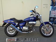 ホンダ マグナ50 4速ミッションのマニュアル車・2005(H17)初度登録(届出)年・青・50cc・サイクルグッズスピード・6,471km・保証付・1ヶ月  | 沖縄のバイク情報 - クロスバイク