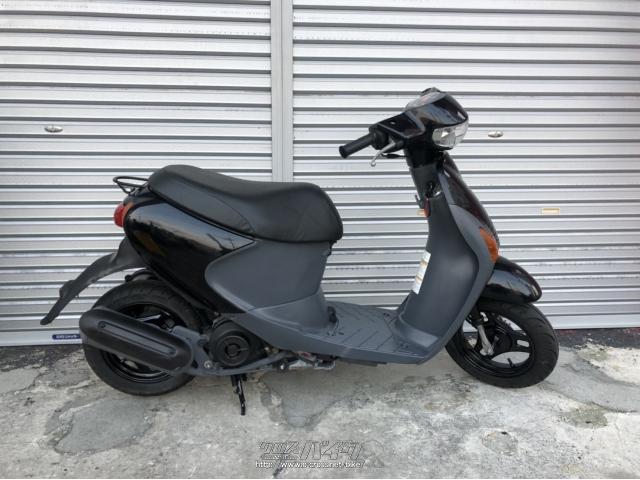 スズキ レッツ4 黒 50cc バイクショップチェリー 3 919km 保証付 3ヶ月 沖縄のバイク情報 クロスバイク