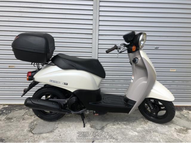 ホンダ Today 50 Fi パールホワイト 50cc バイクショップチェリー 31 737km 保証付 3ヶ月 沖縄のバイク情報 クロスバイク