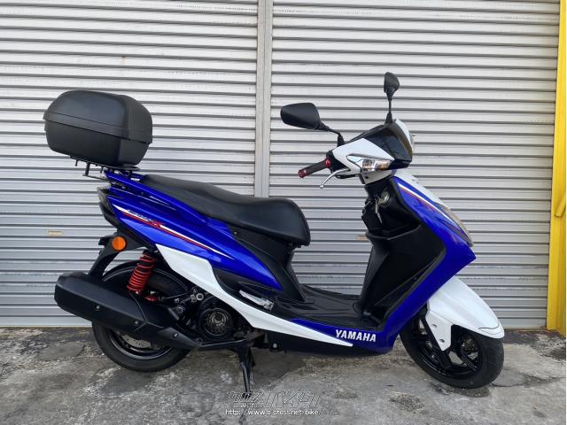 ヤマハ シグナス X SR 125・青/白・125cc・バイクショップチェリー・10,990km・保証付・3ヶ月 | 沖縄のバイク情報 - クロスバイク