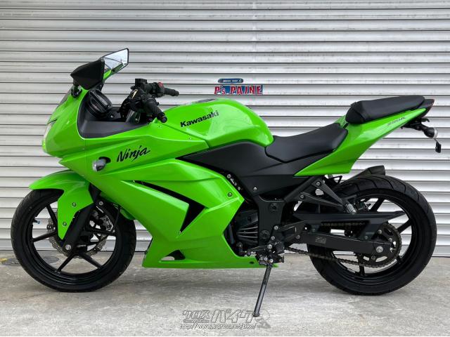 カワサキ ニンジャ250 R □1年保証付□・グリーン・250cc・ワークショップ ピースパイン・9,120km・保証付・12ヶ月・10000km |  沖縄のバイク情報 - クロスバイク