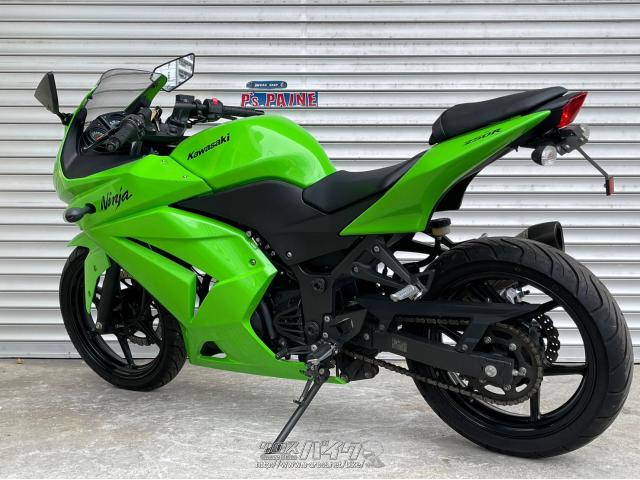 カワサキ ニンジャ250 R □1年保証付□・グリーン・250cc・ワークショップ ピースパイン・9,120km・保証付・12ヶ月・10000km |  沖縄のバイク情報 - クロスバイク