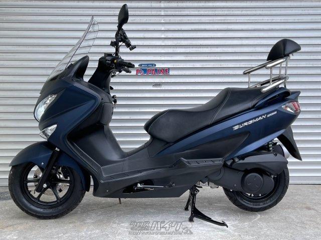 スズキ バーグマン200 □1年保証付□・マットブルー・200cc・ワークショップ ピースパイン・1,930km・保証付・12ヶ月・10000km |  沖縄のバイク情報 - クロスバイク