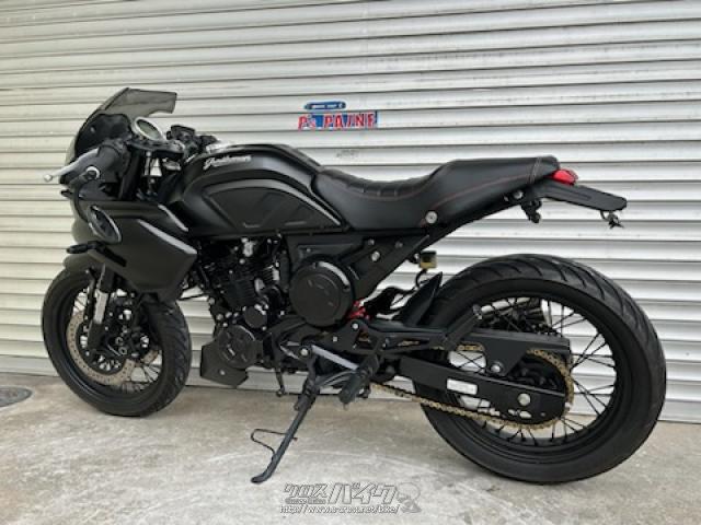 GPX Gentleman Racer 200 □1年保証付□・マットブラック・200cc