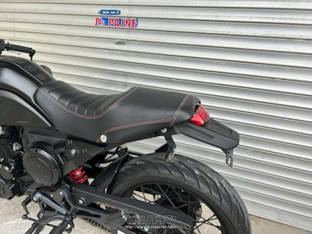 GPX Gentleman Racer 200 □1年保証付□・マットブラック・200cc