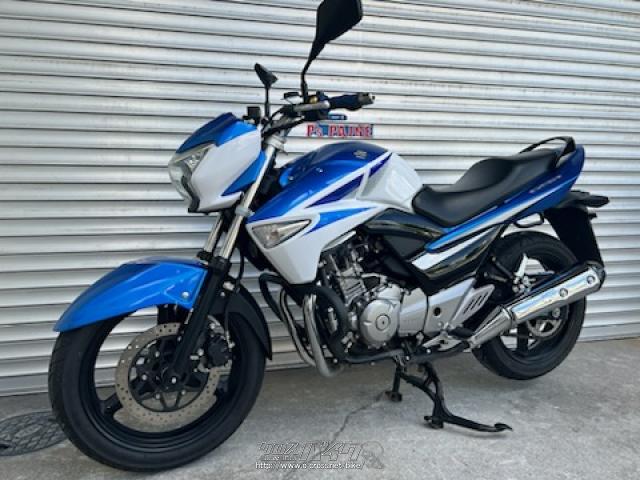 スズキ GSR250 □1年保証付□・青/白・250cc・ワークショップ ピースパイン・3,210km・保証付・12ヶ月・10000km |  沖縄のバイク情報 - クロスバイク