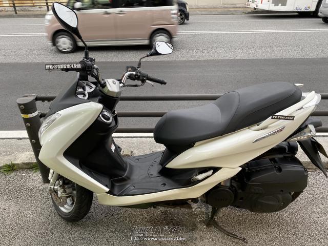 ヤマハ マジェスティS・白・155cc・ガレージナカダサイクル・26,539km・保証付・3ヶ月・3000km | 沖縄のバイク情報 - クロスバイク