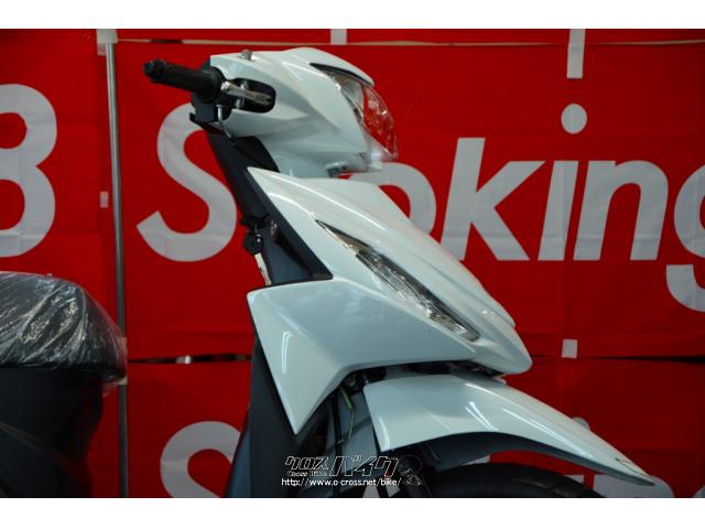 スズキ アドレス110 21年最新モデル 新車 ホワイト 110cc スクーターキング58 保証付 24ヶ月 沖縄のバイク情報 クロスバイク