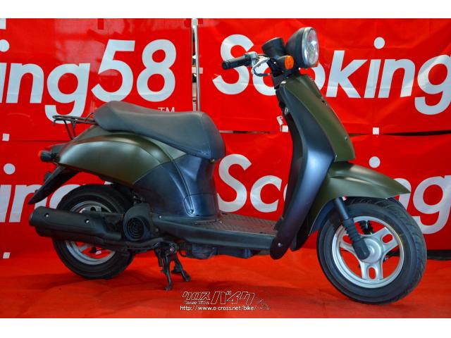 ホンダ Today エンジンoh済 駆動系新品 ダークグリーン 50cc スクーターキング58 疑義車 4桁メーターの為 保証付 3ヶ月 沖縄のバイク情報 クロスバイク