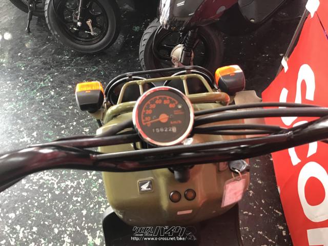 ホンダ ズーマー 純正ミリタリーカラー奇跡的に入荷 !即決割引ー1万円値引きしま?・50cc・スクーターキング58・16,000km・保証付・3ヶ月  | 沖縄のバイク情報 - クロスバイク