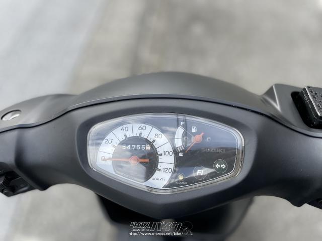 スズキ アドレスV125 G マットブラック仕様エンジンオーバーホール済安心・125cc・スクーターキング58・55,000km | 沖縄のバイク情報  - クロスバイク