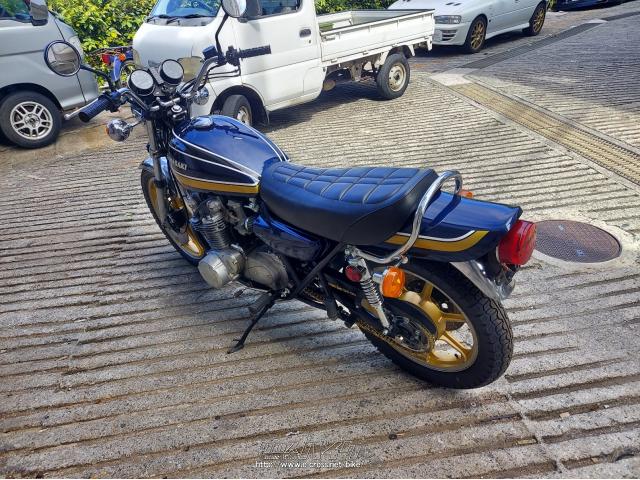 カワサキ KZ 1000・1978(S53)初度登録(届出)年・青・1000cc