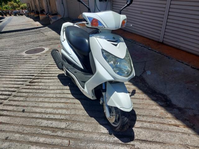 ヤマハ シグナス X 125・白・125cc・オートショップスパーキー・37,500  