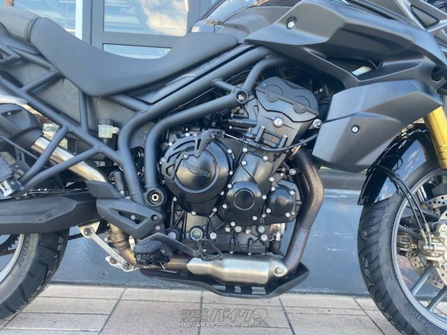 トライアンフ タイガー 800・2014(H26)初度登録(届出)年・黒・800cc  