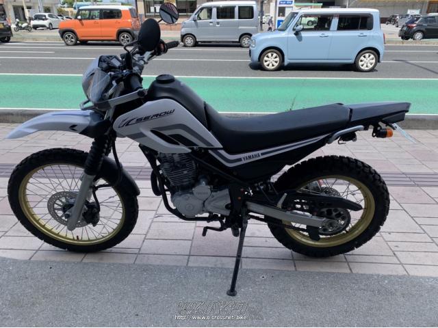 ヤマハ セロー250・白・250cc・グリット・8,387km・保証付・12ヶ月 