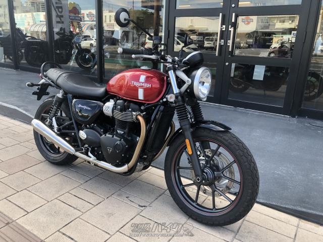 トライアンフ ストリートツイン・2017(H29)初度登録(届出)年・赤