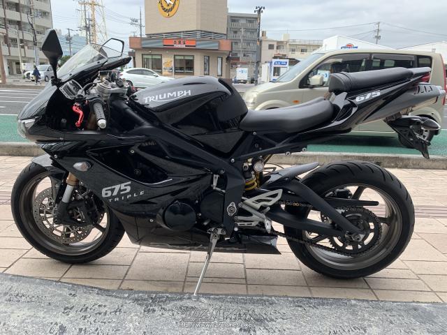 トライアンフ デイトナ 675・黒・675cc・グリット・13,459km | 沖縄の