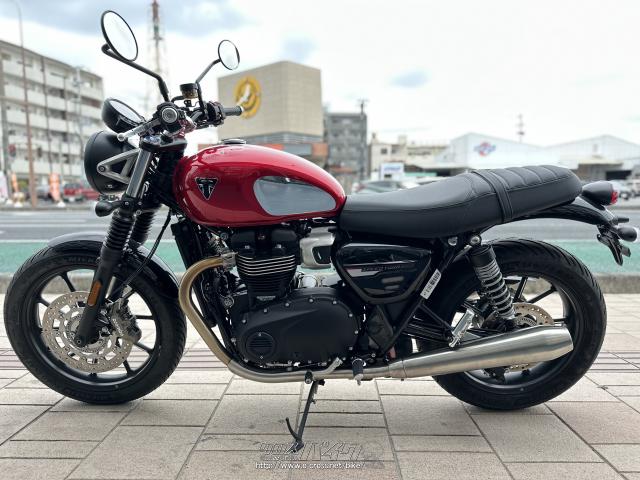 トライアンフ スピードツイン 900・chrome/RED HOPPE/・900cc・グリット・保証付・24ヶ月 | 沖縄のバイク情報 - クロスバイク