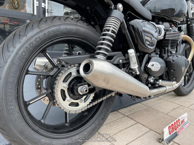 トライアンフ スピードツイン・ジェットブラック・900cc・グリット・保証付・24ヶ月 | 沖縄のバイク情報 - クロスバイク