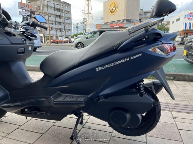 スズキ バーグマン200・2022(R4)初度登録(届出)年・マッドブルー・200cc・グリット・2,008km・保証無 | 沖縄のバイク情報 -  クロスバイク