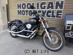 ハーレーダビッドソン ソフテイル 1998年モデル『FXSTB ナイトトレイン』・黒・1340cc・HOOLIGAN  MOTORCYCLE・85,712km | 沖縄のバイク情報 - クロスバイク