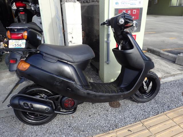 ヤマハ ジョグアプリオ 50 黒 50cc サウンドバイク 疑義車 メーター交換のため305km 保証無 沖縄のバイク情報 クロスバイク