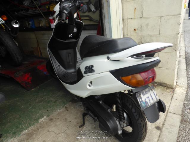 ヤマハ スーパージョグ ZR 50・白・50cc・サウンドバイク・6,933km