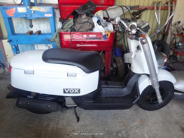 ヤマハ VOX 50・白・50cc・サウンドバイク・疑義車(18,159km)・保証付 