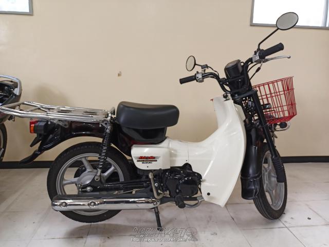 スズキ バーディー50 重荷用・ホワイトII・50cc・仲村商店・3,277km・保証付・1ヶ月・1000km | 沖縄のバイク情報 - クロスバイク