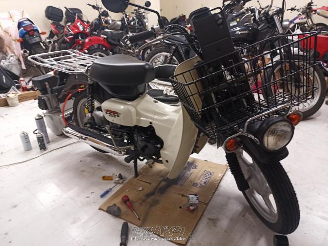 スズキ バーディー50 重荷用・ホワイトII・50cc・仲村商店・6,608km・保証付・2ヶ月・2000km | 沖縄のバイク情報 - クロスバイク