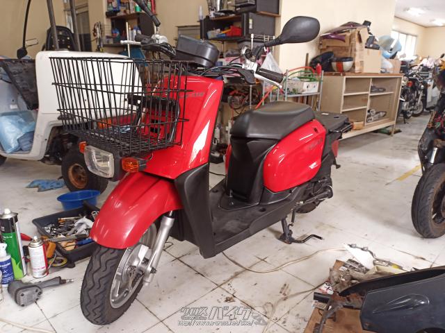 ヤマハ ギア 50・レッド・50cc・仲村商店・14,584km・保証付・2ヶ月・2000km | 沖縄のバイク情報 - クロスバイク