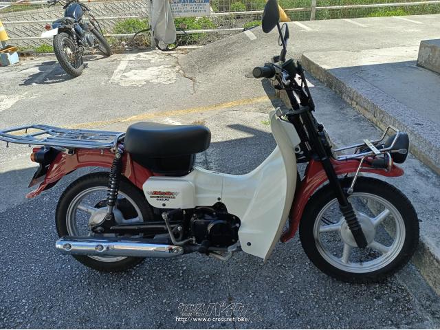 スズキ バーディー50 重荷用・ホワイトII・50cc・仲村商店・14,971km・保証付・2ヶ月・2000km | 沖縄のバイク情報 - クロスバイク