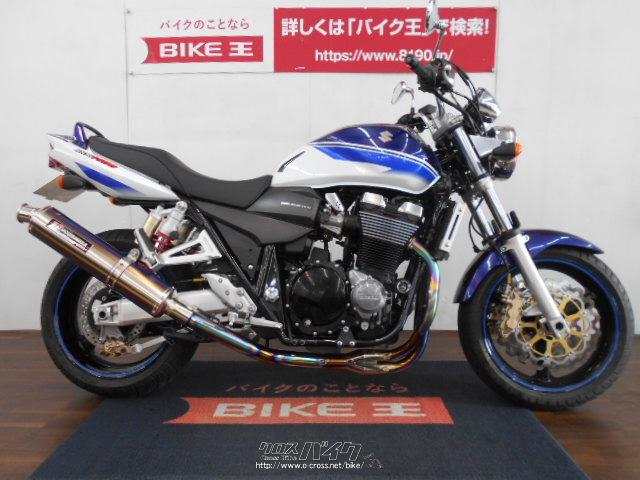 スズキ GSX1400 ヨシムラフルエキ 《VISA マスター》OK・2004(H16)初度登録(届出)年・青/白  ・1400cc・バイク王那覇店・24