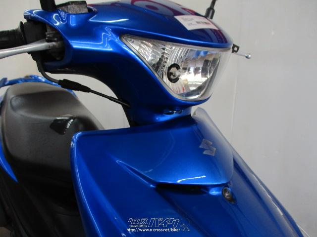 スズキ アドレスV125 S リアスポイラー 人気の青 《VISA  マスター》OK・2010(H22)初度登録(届出)年・青・125cc・バイク王那覇店・14,428km・保証付・3ヶ月 | 沖縄のバイク情報 -  クロスバイク